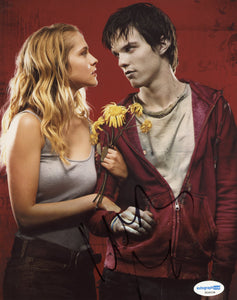 Nicholas Hoult Warm Bodies Signed Autograph 8x10 Photo ACOA