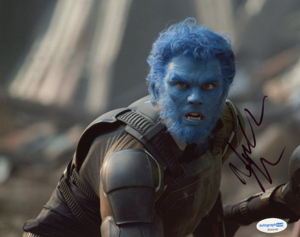 Nicholas Hoult X-Men Signed Autograph 8x10 Photo ACOA