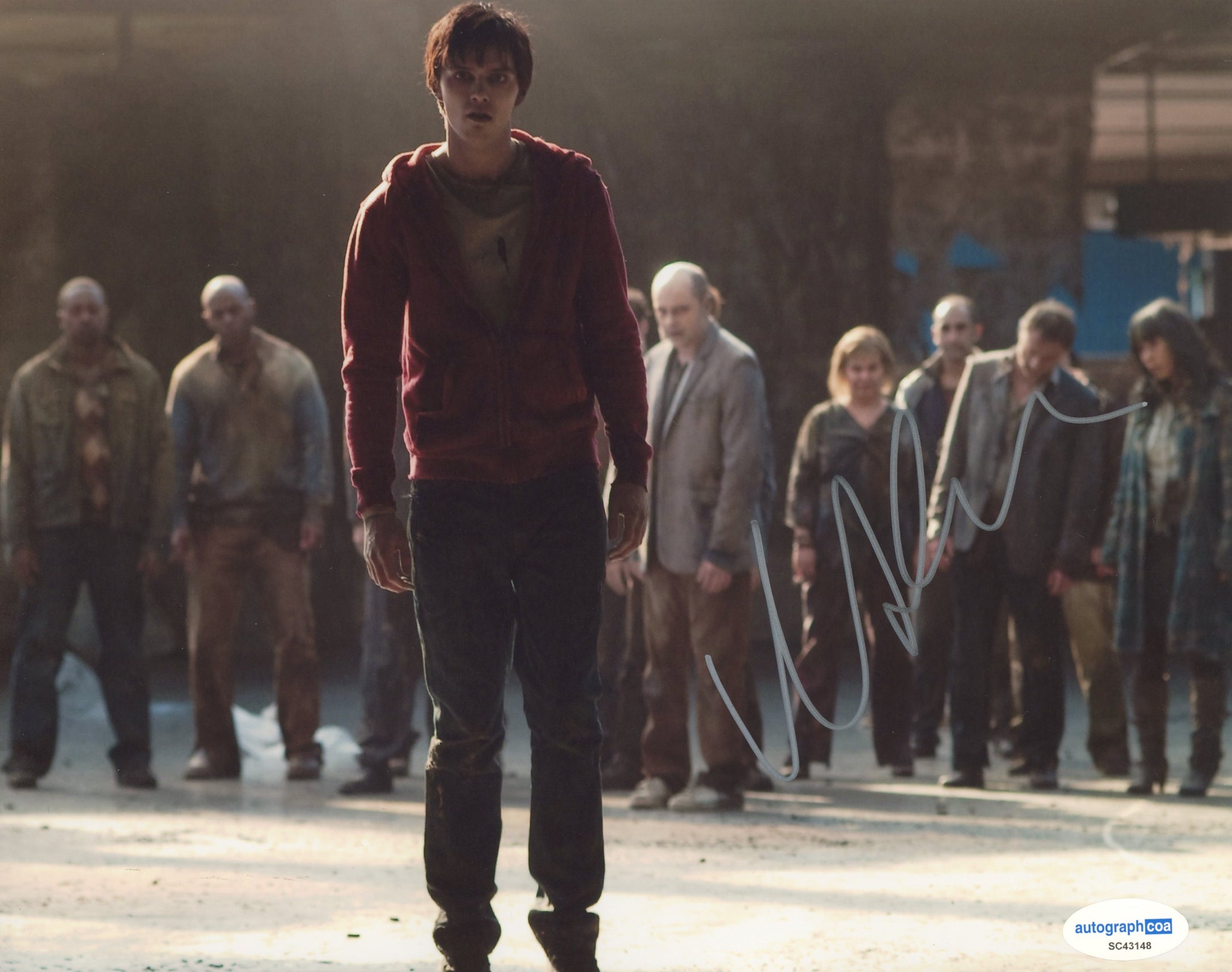 Nicholas Hoult Warm Bodies Signed Autograph 8x10 Photo ACOA