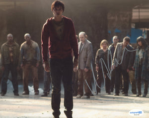 Nicholas Hoult Warm Bodies Signed Autograph 8x10 Photo ACOA