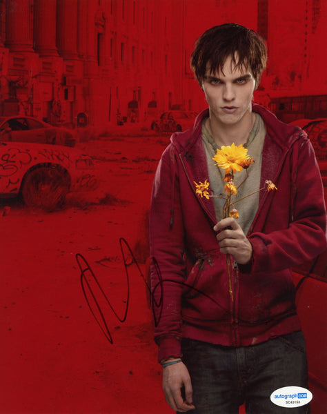 Nicholas Hoult Warm Bodies Signed Autograph 8x10 Photo ACOA