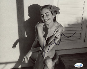 Sienna Miller Sexy Autograph Signed 8x10 Photo ACOA