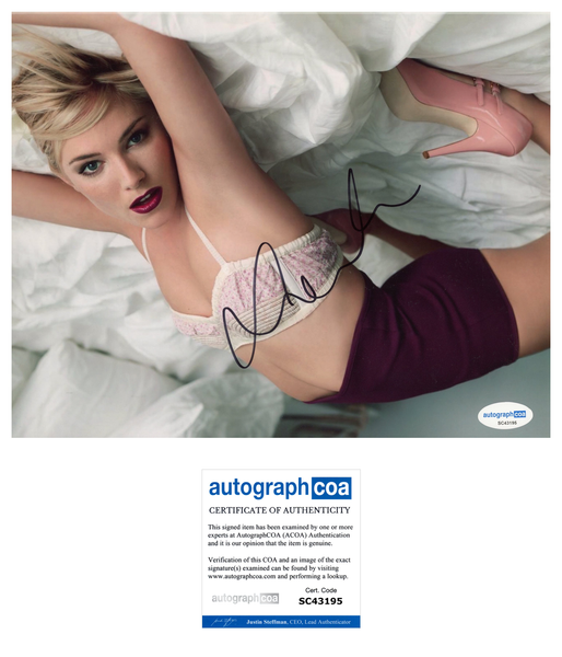 Sienna Miller Sexy Autograph Signed 8x10 Photo ACOA