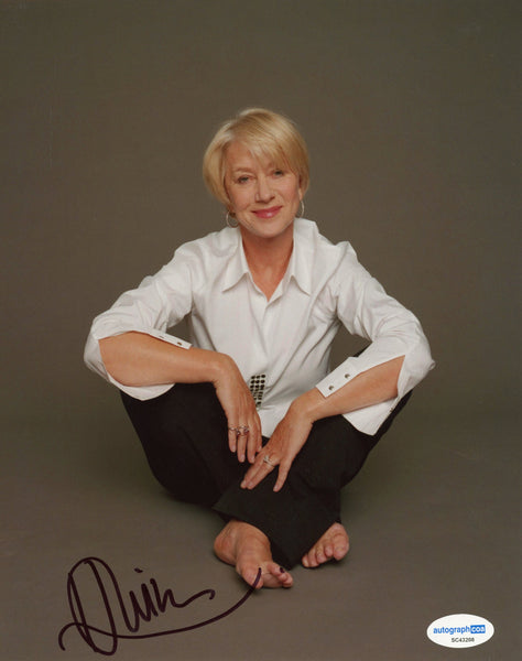 Helen Mirren Sexy Signed Autograph 8x10 Photo ACOA