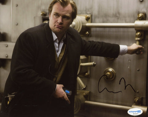 Christopher Nolan Batman Signed Autograph 8x10 Photo ACOA