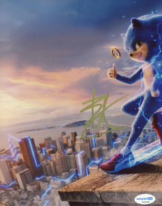 Ben Schwartz Sonic Signed Autograph 8x10 Photo ACOA