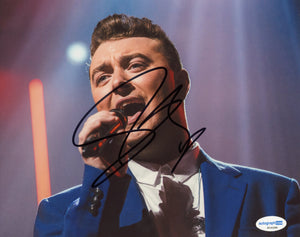 Sam Smith Singer Signed Autograph 8x10 Photo ACOA