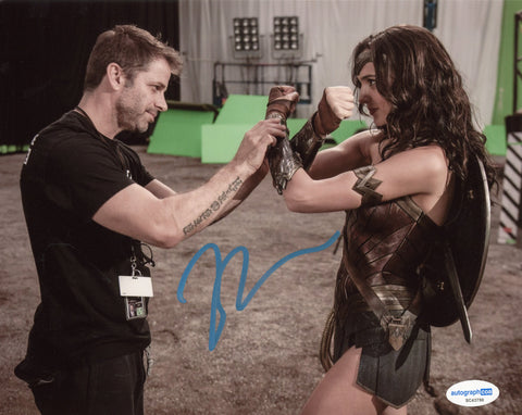 Zack Snyder Justice League Signed Autograph 8x10 Photo ACOA