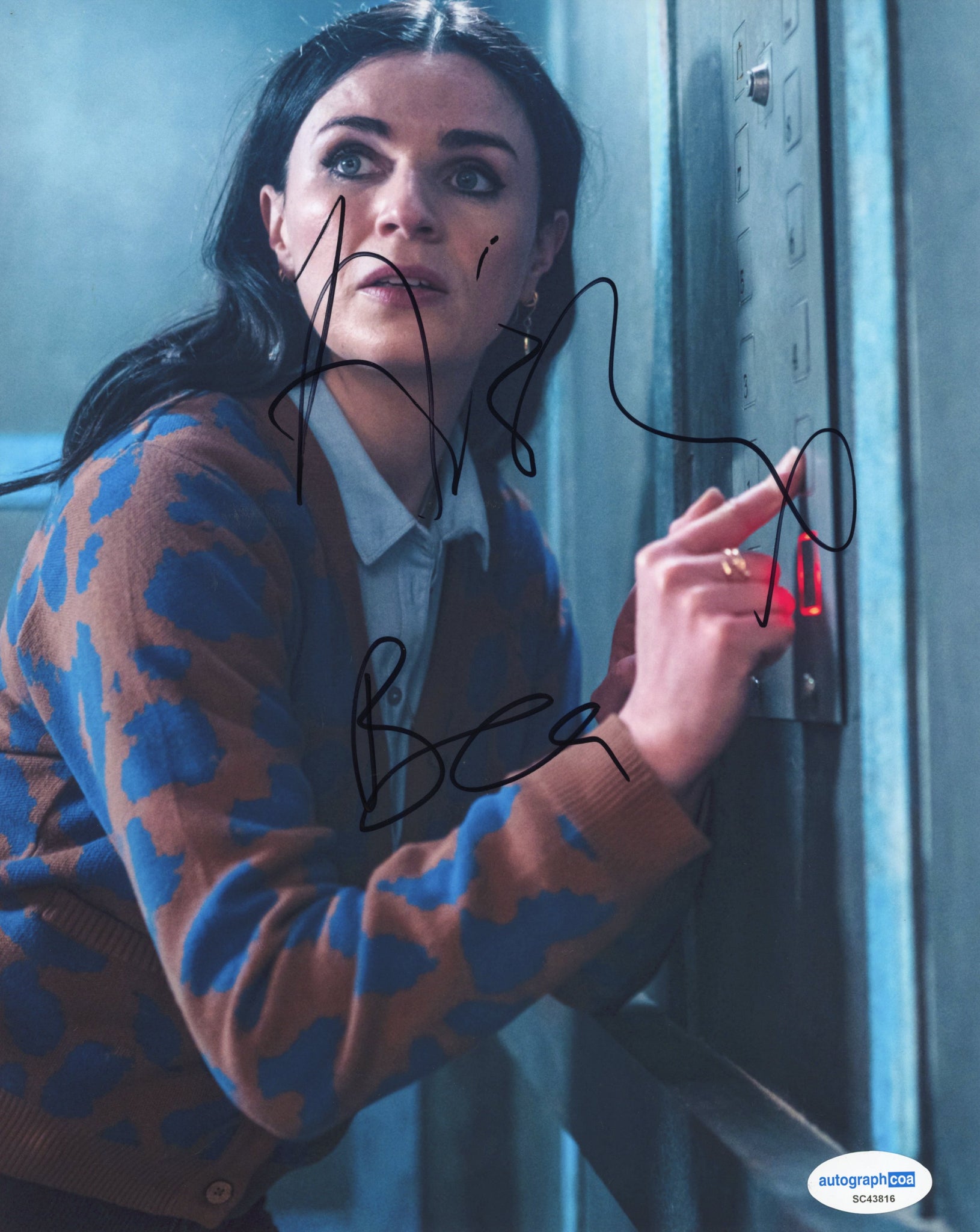 Aisling Bea Doctor Who Signed Autograph 8x10 Photo ACOA