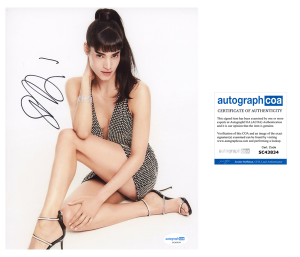 Sofia Boutella Rebel Moon Signed Autograph 8x10 Photo ACOA