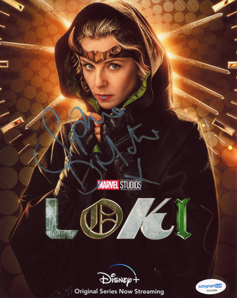 Sophia DiMartino Loki Signed Autograph 8x10 Photo ACOA | Outlaw Hobbies ...