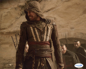 Michael Fassbender Assassin's Creed Signed Autograph 8x10 Photo ACOA