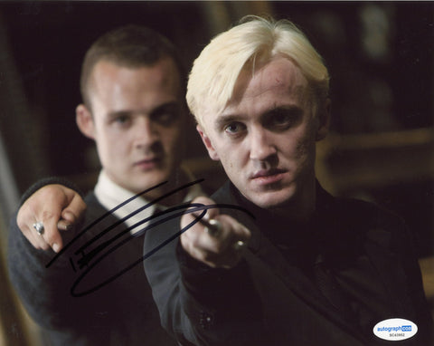 Tom Felton Harry Potter Signed Autograph 8x10 Photo ACOA