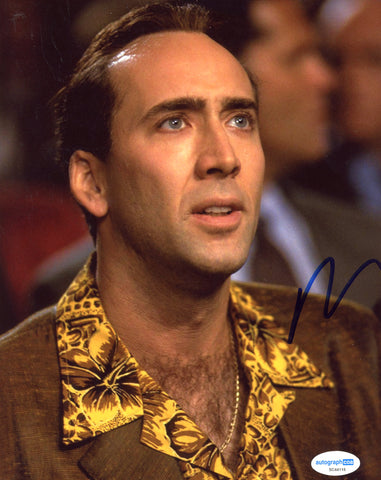 Nicolas Cage Snake Eyes Signed Autograph 8x10 Photo ACOA