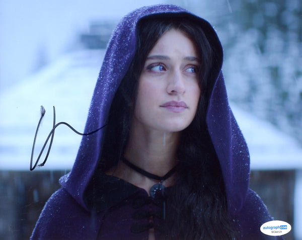 Anya Chalotra Witcher Signed Autograph 8x10 Photo ACOA