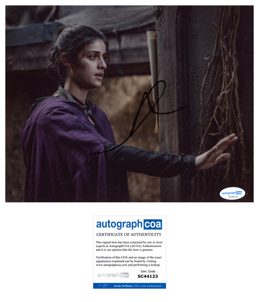 Anya Chalotra Witcher Signed Autograph 8x10 Photo ACOA