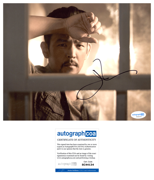 John Cho Signed Autograph 8x10 Photo ACOA