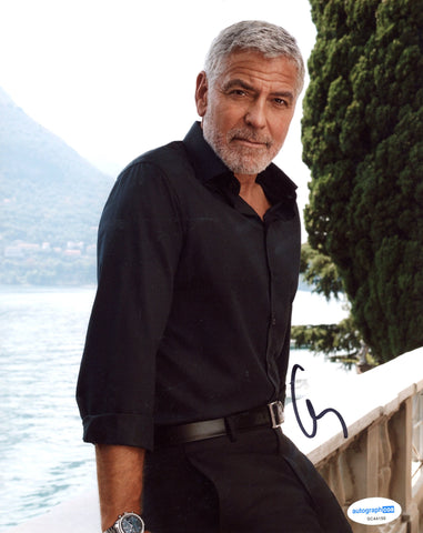 George Clooney Batman Signed Autograph 8x10 Photo ACOA