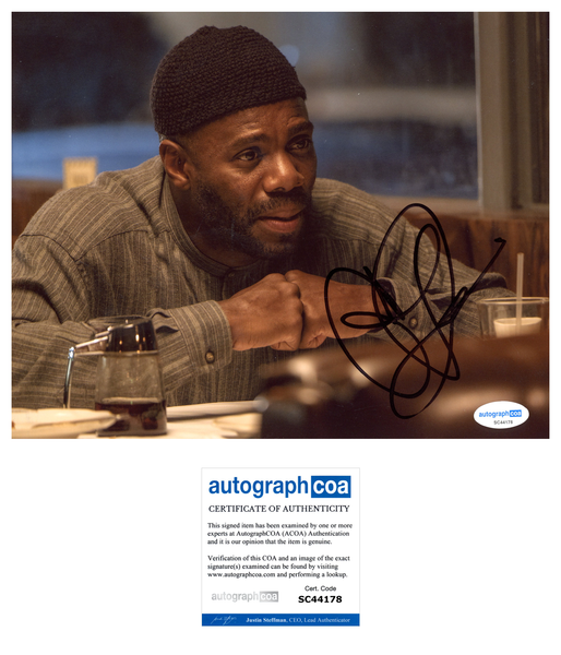 Colman Domingo Euphoria Signed Autograph 8x10 Photo ACOA