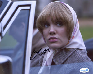 Emerald Fennell The Crown Signed Autograph 8x10 Photo ACOA