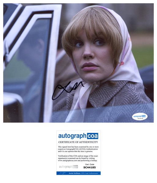 Emerald Fennell The Crown Signed Autograph 8x10 Photo ACOA