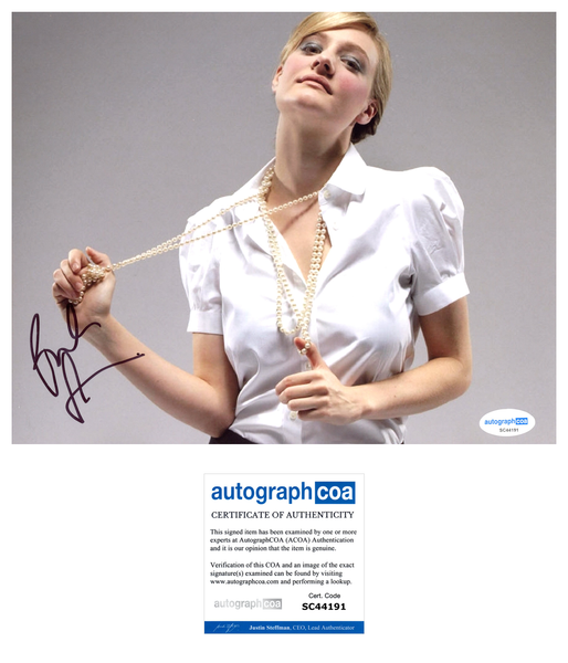 Romola Garai Sexy Signed Autograph 8x10 Photo ACOA