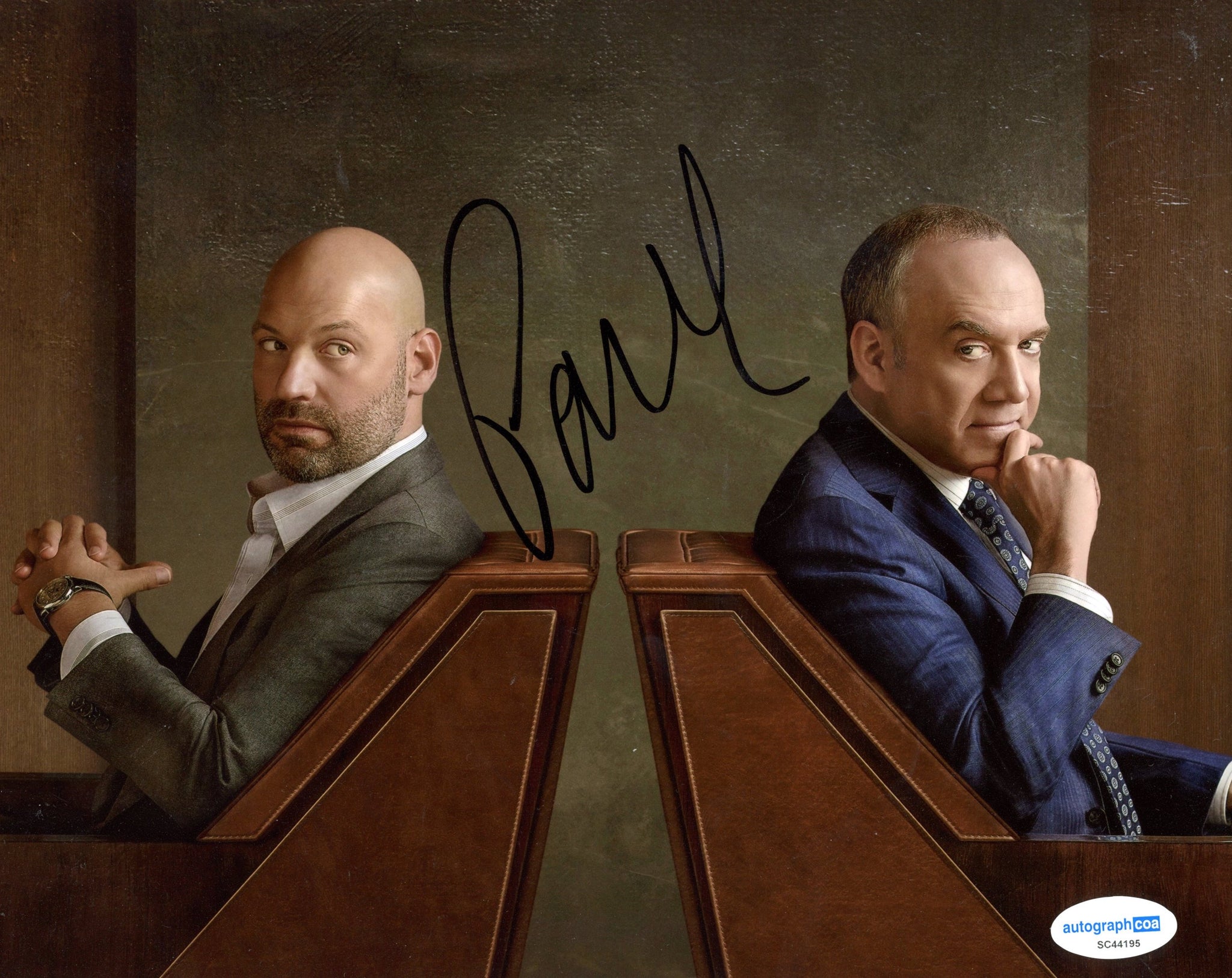 Paul Giamatti Billions Signed Autograph 8x10 Photo ACOA