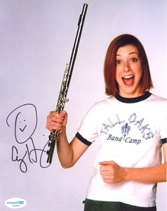 Alyson Hannigan American Pie Signed Autograph 8x10 Photo ACOA