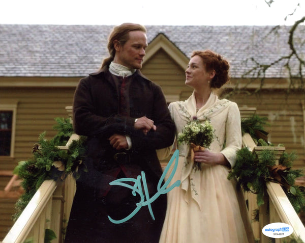 Sam Heughan Outlander Signed Autograph 8x10 Photo ACOA