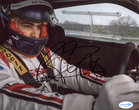 Archie Madekwe Gran Turismo Signed Autograph 8x10 Photo ACOA
