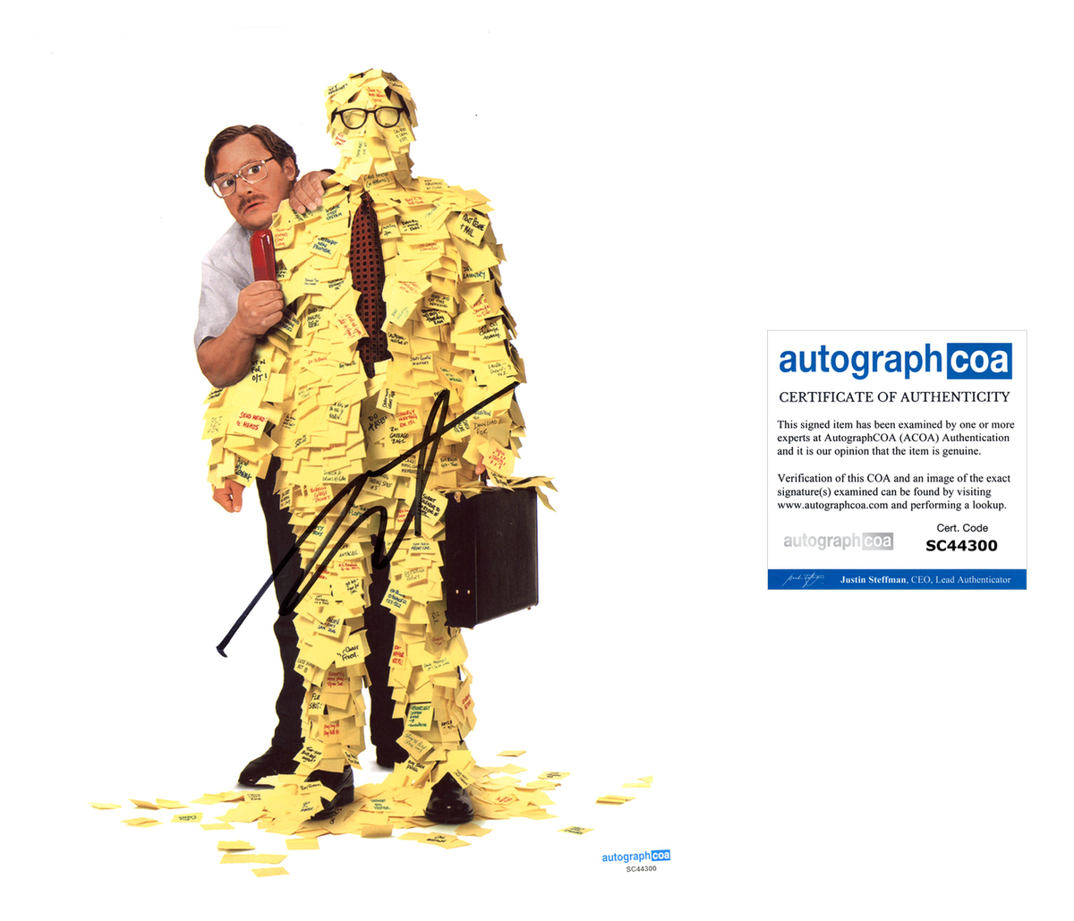 Stephen Root Office Space Signed Autograph 8x10 Photo ACOA | Outlaw ...