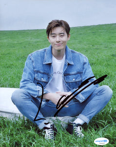 Park Seo-Joon Marvels Signed Autograph 8x10 Photo ACOA