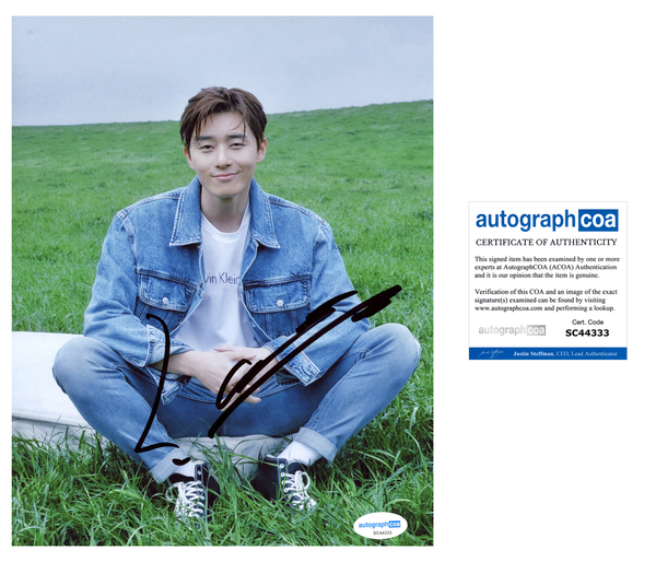 Park Seo-Joon Marvels Signed Autograph 8x10 Photo ACOA