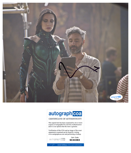 Taika Waititi Thor Signed Autograph 8x10 Photo ACOA