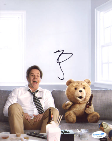 Mark Wahlberg Ted Signed Autograph 8x10 Photo ACOA