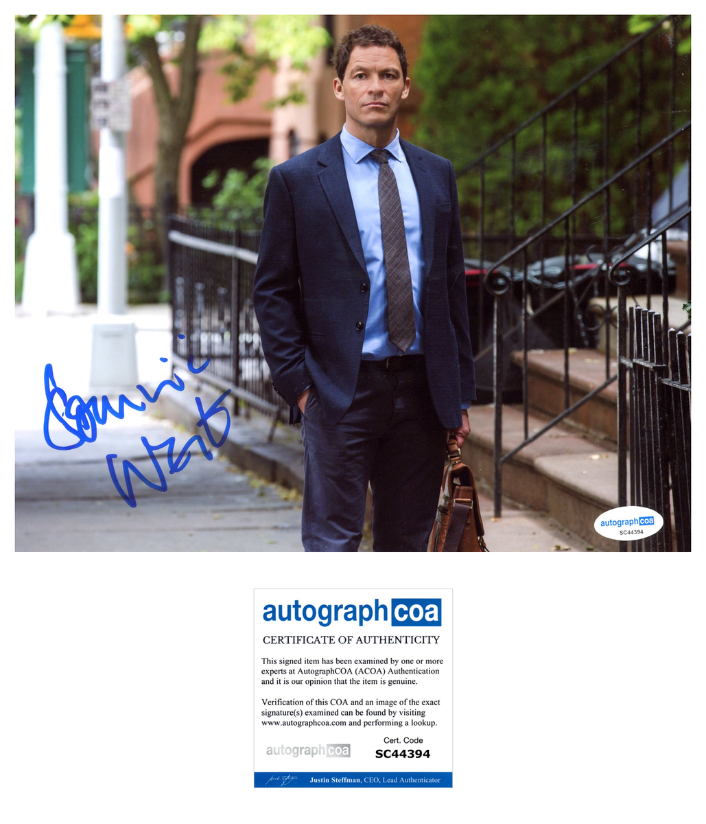 Dominic West Tomb Raider Signed Autograph 8x10 Photo ACOA | Outlaw ...