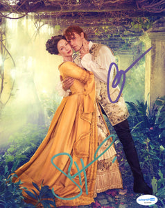 Caitriona Balfe Sam Heughan Outlander Signed Autograph 8x10 Photo ACOA