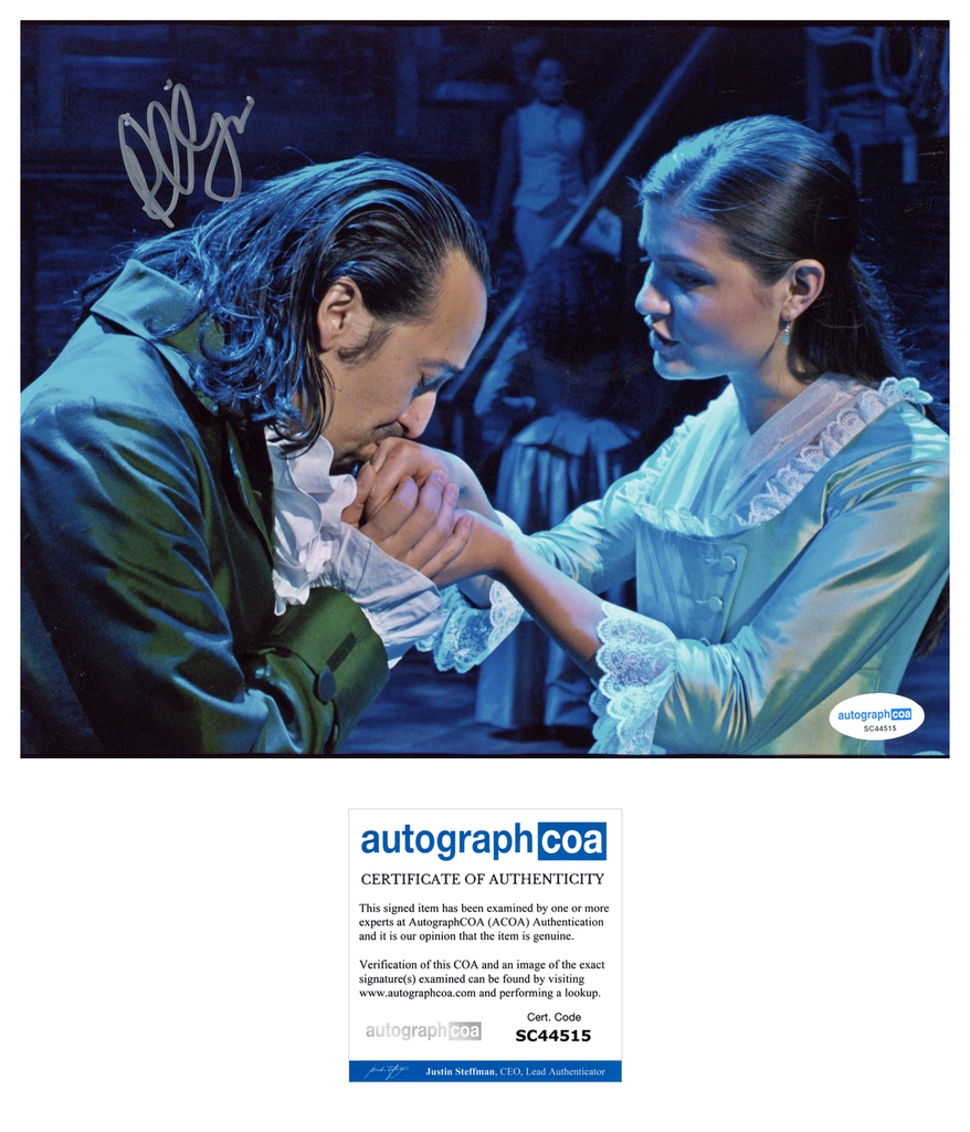 Hamilton Signing Autograph Phillipa Soo Hamilton Signed Autograph 8x10 Photo ACOA | Outlaw Hobbies ...