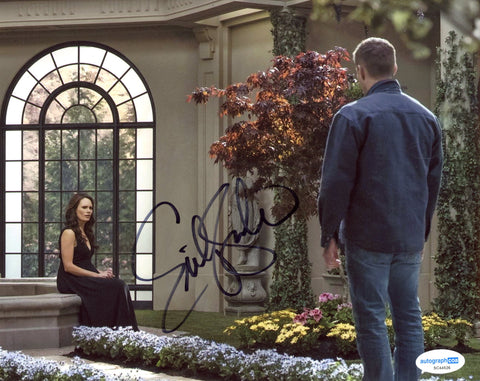Emily Swallow Supernatural Signed Autograph 8x10 Photo ACOA