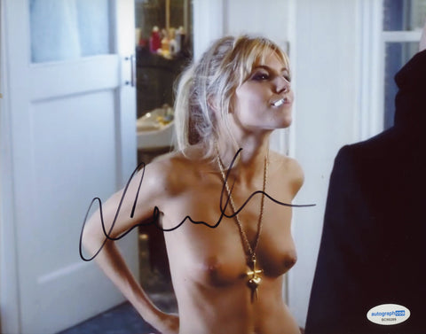 Sienna Miller Alfie Sexy Signed Autograph 8x10 Photo ACOA