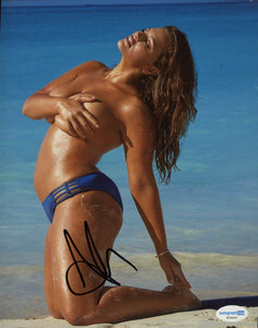 Ashley Graham Sexy Signed Autograph 8x10 Photo ACOA