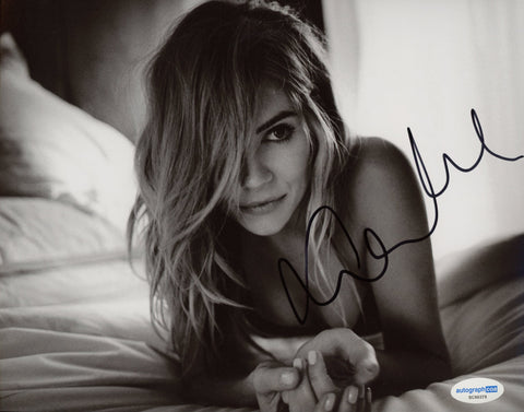 Sienna Miller Sexy Signed Autograph 8x10 Photo ACOA