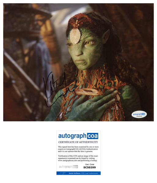 Kate Winslet Avatar Signed Autograph 8x10 Photo ACOA