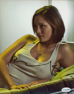 Pom Klementieff Sexy Signed Autograph 8x10 Photo ACOA