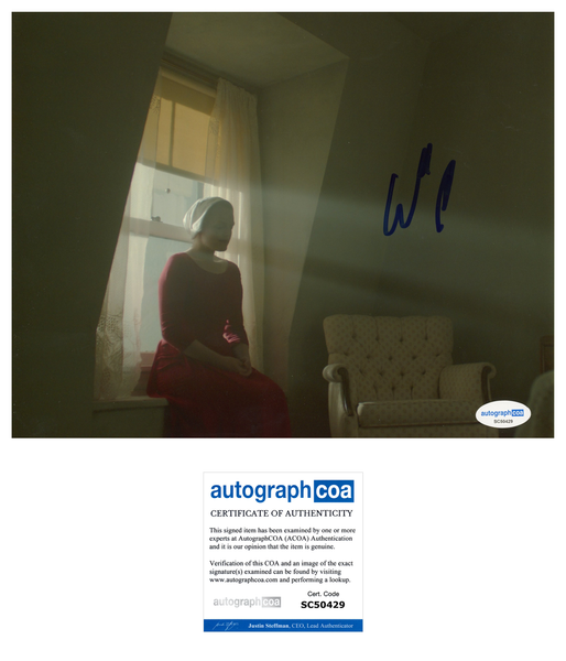 Elisabeth Moss Handmaid's Tale Signed Autograph 8x10 Photo ACOA