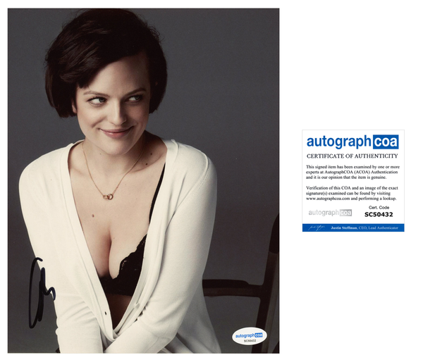 Elisabeth Moss Handmaid's Tale Signed Autograph 8x10 Photo ACOA