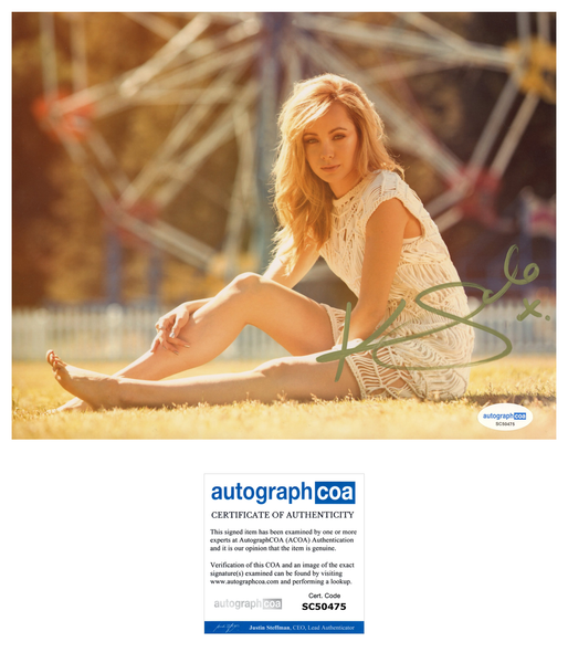 Ksenia Solo Sexy Signed Autograph 8x10 Photo ACOA
