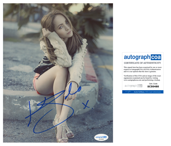 Ksenia Solo Sexy Signed Autograph 8x10 Photo ACOA