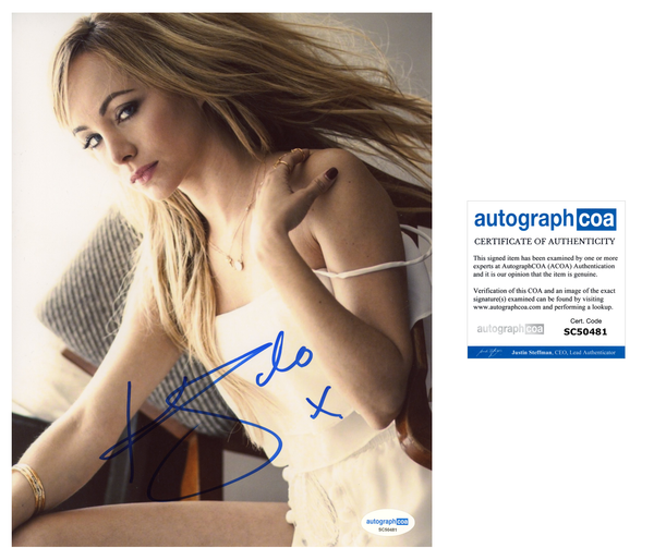 Ksenia Solo Sexy Signed Autograph 8x10 Photo ACOA