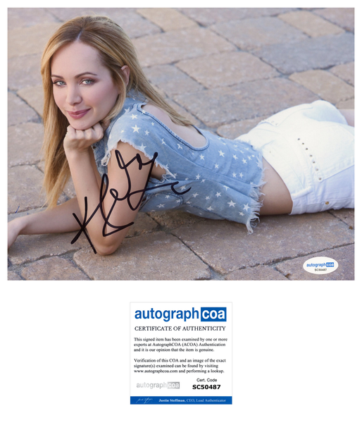 Ksenia Solo Lost Girl Signed Autograph 8x10 Photo ACOA